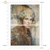 Papier decoupage morwowy FPA2011, Seria Inspired by Klimt, kobiety, zloto, dekoracyjne wzory, kamienie szlachetne, mozaiki, motywy secesyjne * Mulberry decoupage paper FPA2011, women, gold, decorative patterns, gemstones, mosaics, Art Nouveau motifs *Pape